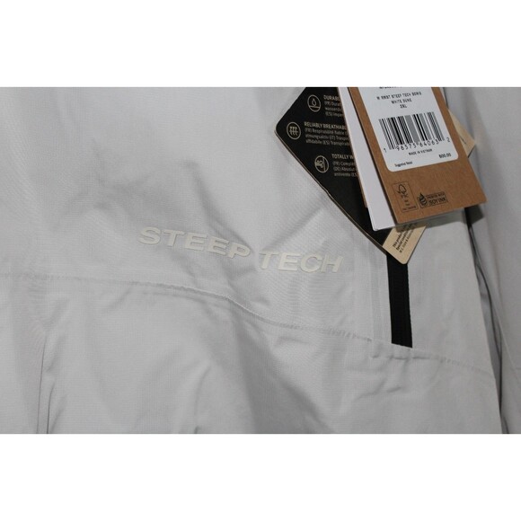 The North Face RMST Steep Tech Bomb Shell GORE-TEX Jacket Men’s WHITE SZ 3XL - Picture 15 of 15